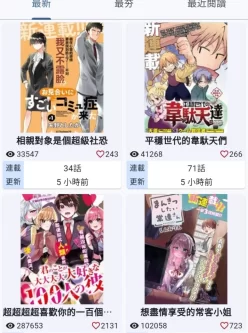 Komiicq安卓版，跟拷贝漫画差不多，拷贝有的这个都有